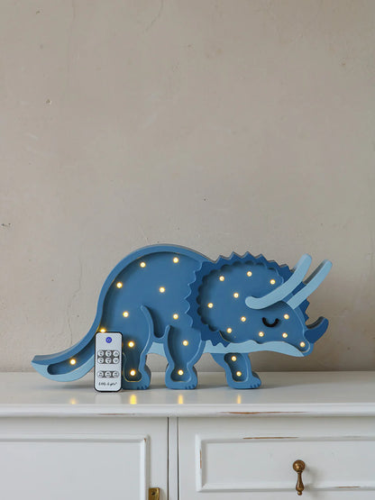 Dino Triceratops Lamp